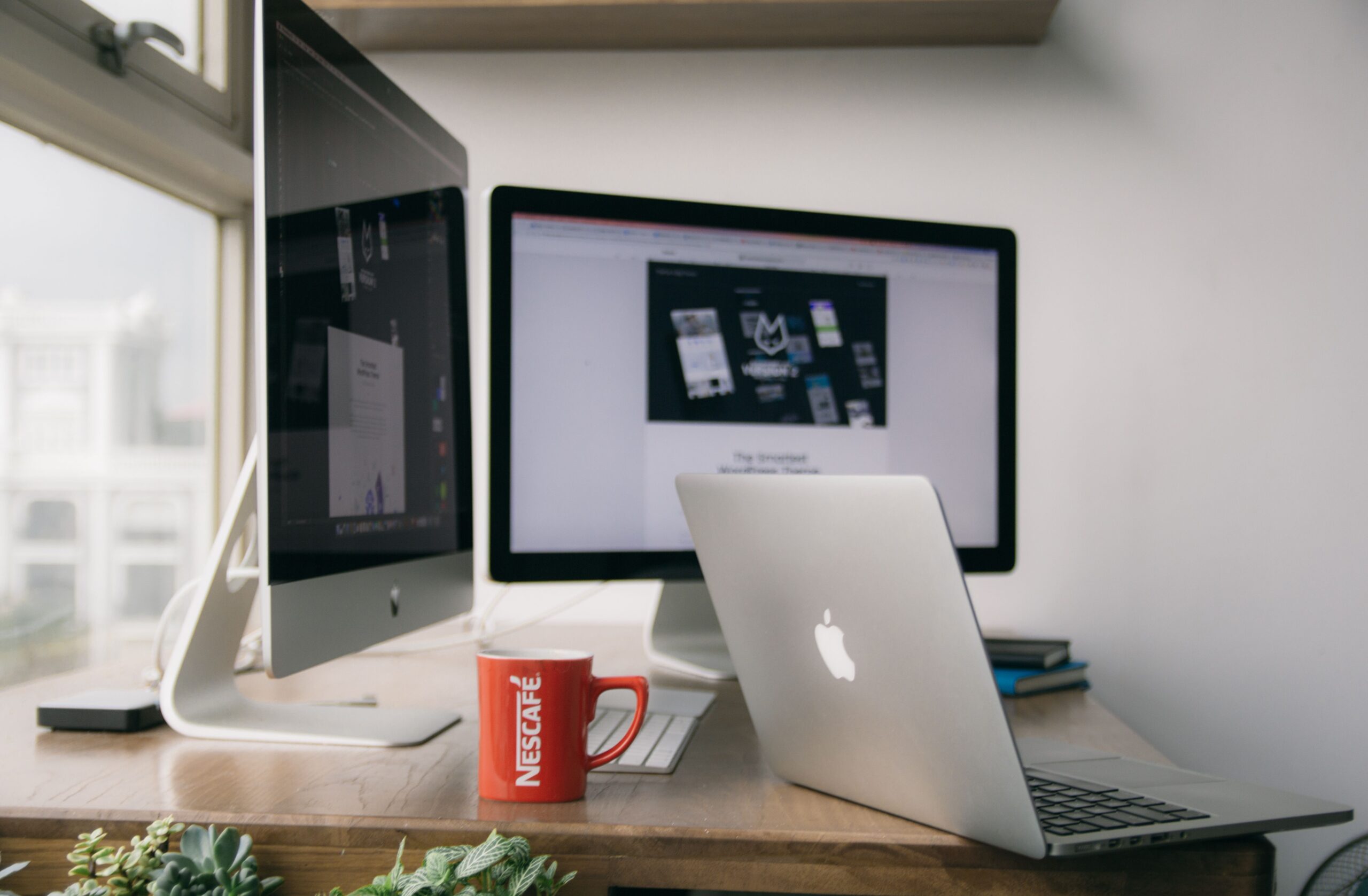Modern business website design